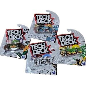 Tech Deck Blind Finesse Primitive Bla Bac Fingerboard Lot skateboard in package